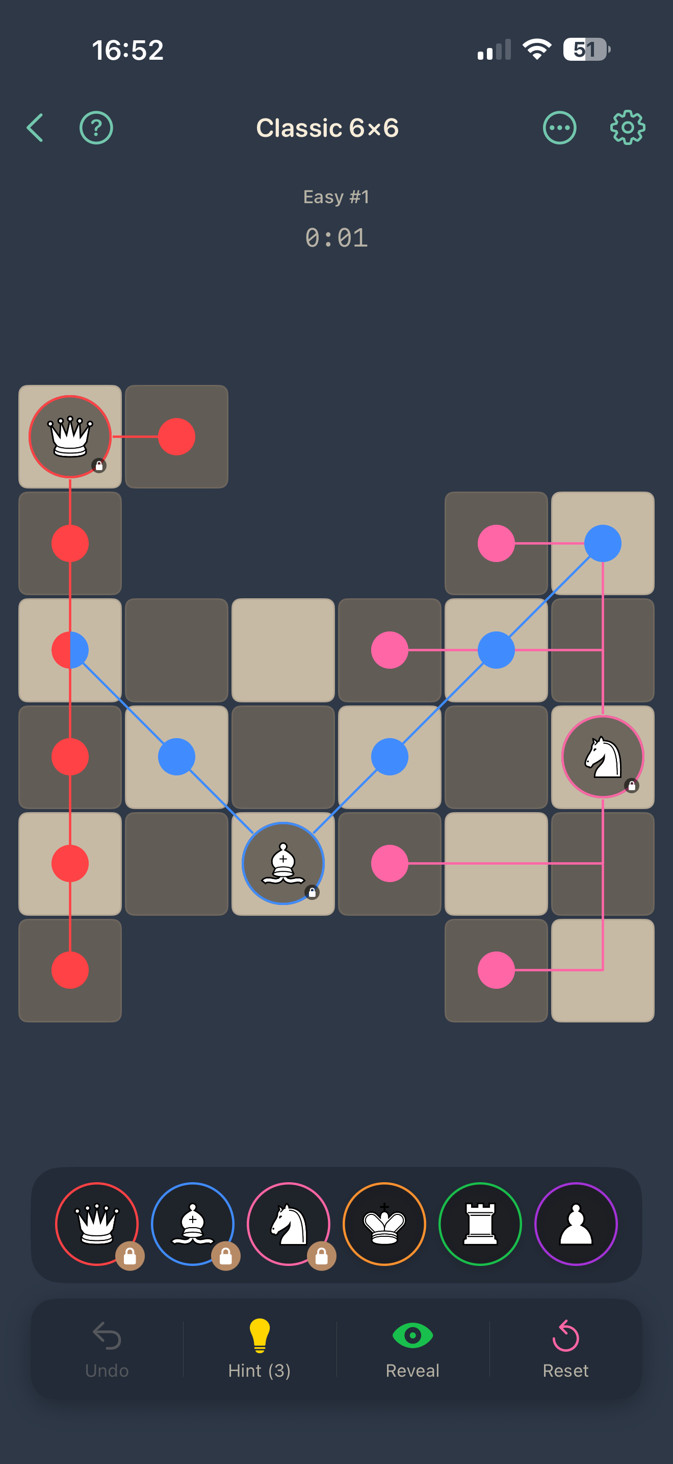 Classic 6x6 puzzle