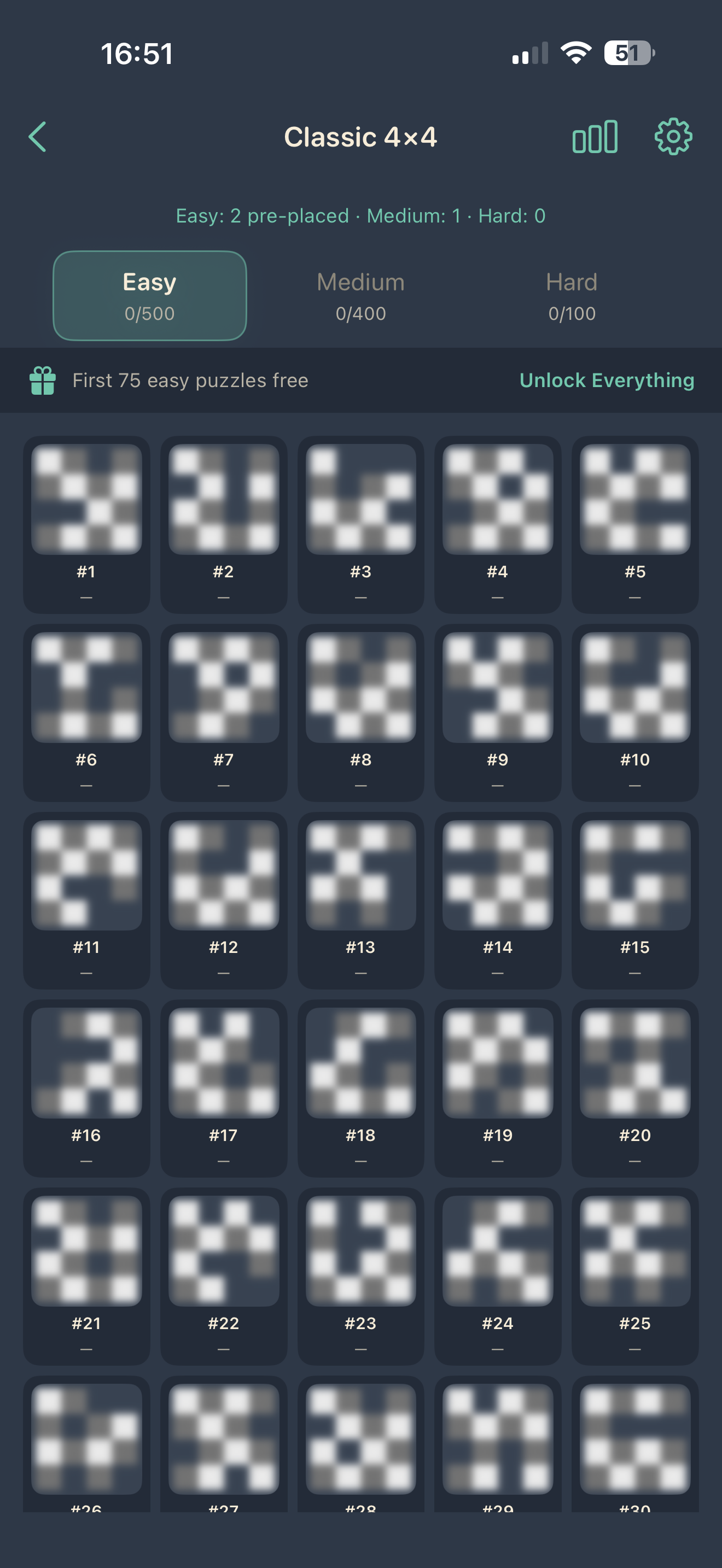 Puzzle selection
